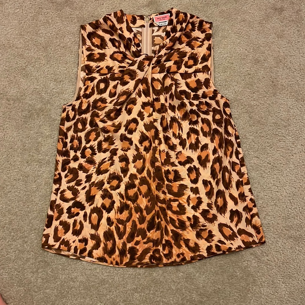 Kate Spade Cheetah Print Top